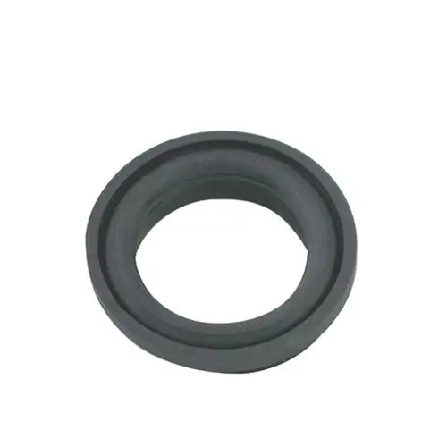 Schwarzer Dichtring von Kludi, ringförmig mit mittigem Loch. Geeignet für Dichtungsanwendungen in Sanitär- oder Installationsbereichen.